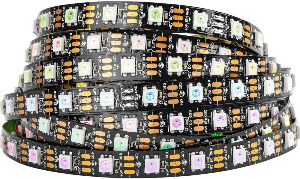 Dây LED WS2812B với từng bóng có thể đổi màu riêng